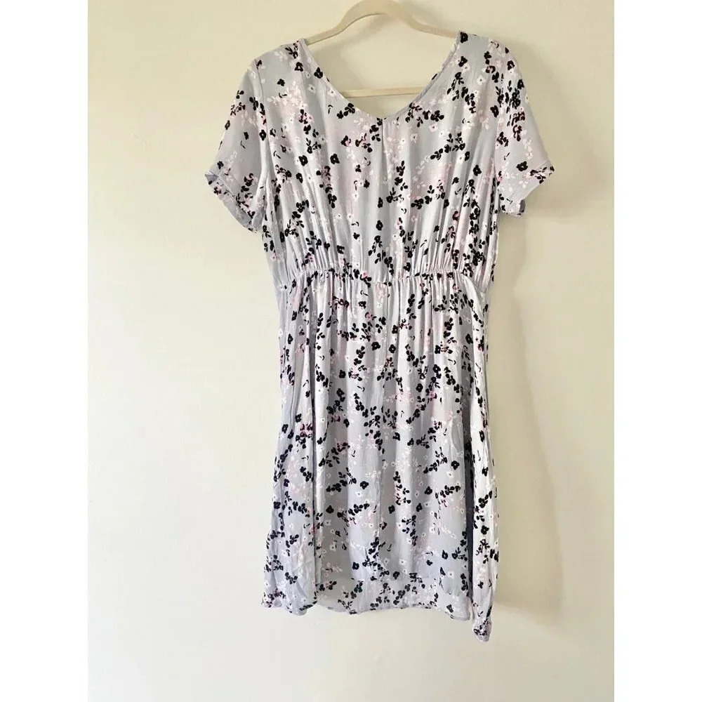 Seraphine Maternity Dress Women’s 8 Floral 100% Viscose - Picture 2 of 6